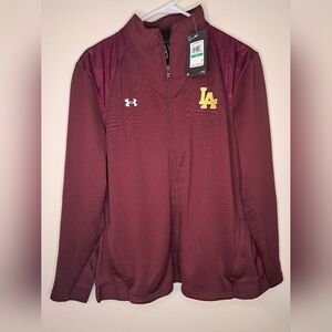 Bnwt zip‎ up sweater size lg